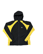 Black Yellow Windbreaker