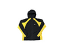 Black Yellow Windbreaker