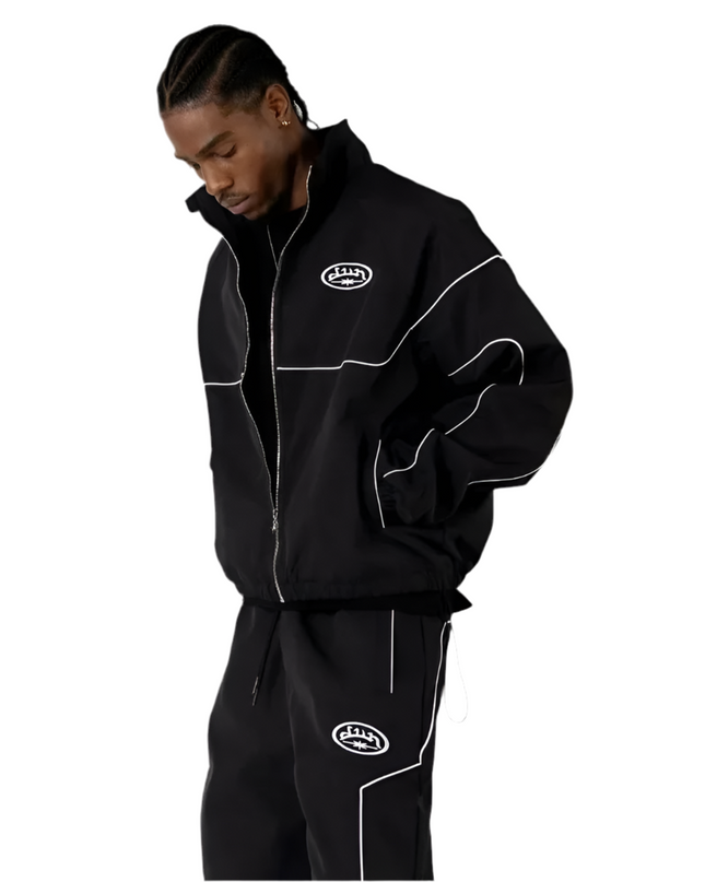 Retro Zip-Up Hoodie Set Mldrip