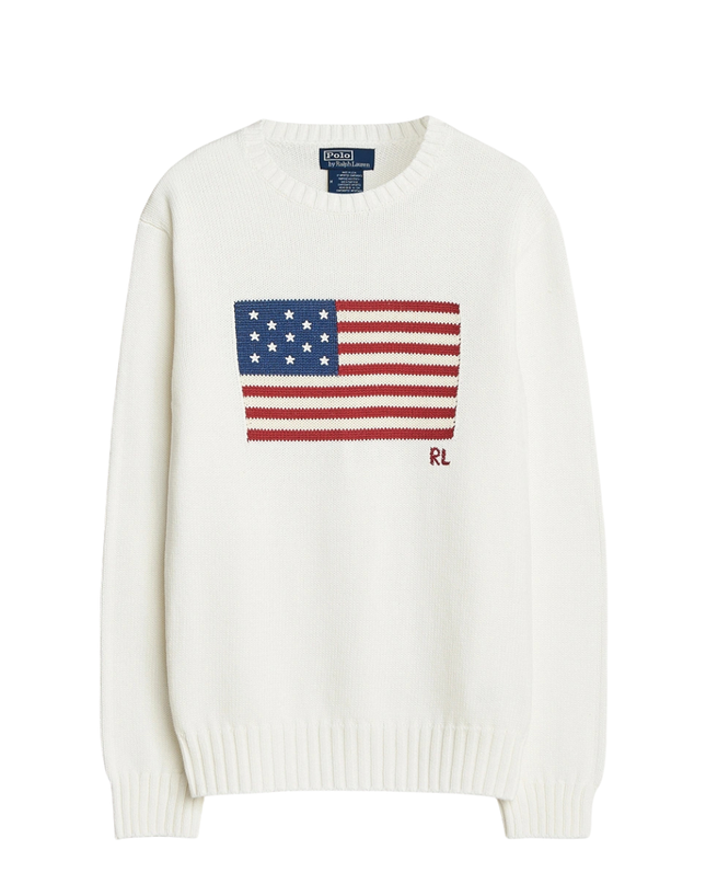 Polo Flag Sweater – product view 2