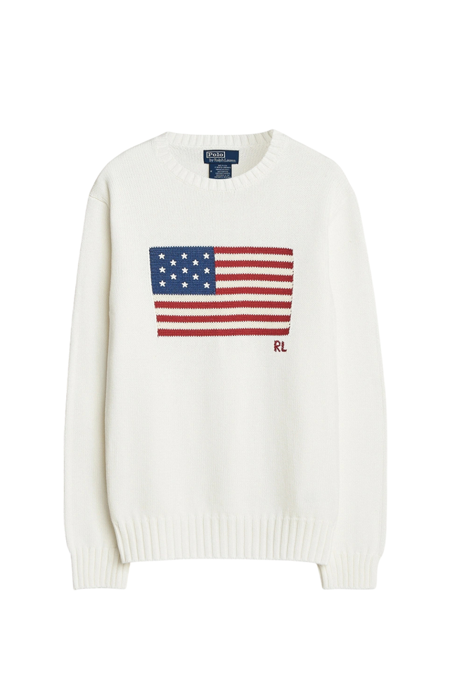 Polo Flag Sweater – product view 2