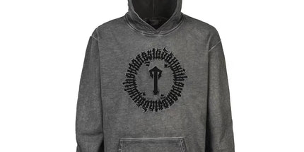 Classic rainbow gradient letter hoodie set T917 gray sweatshirt S Mldrip