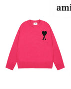 • Bright red [2115 round neck jacquard style]