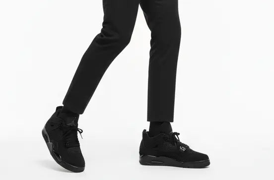 Air Jordan 4 Retro Sneakers black Mldrip