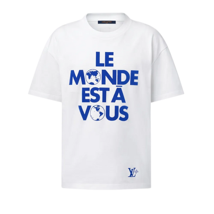 Intarsia The World is Yours T-shirt – main product image