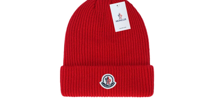 Moncler Beanie – Warmth with Luxury Edge Red Moncler Beanie Mldrip