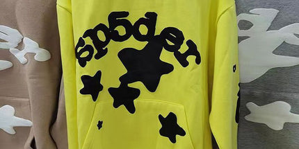 Thick fleece hoodie with a hood Yellow S Mldrip