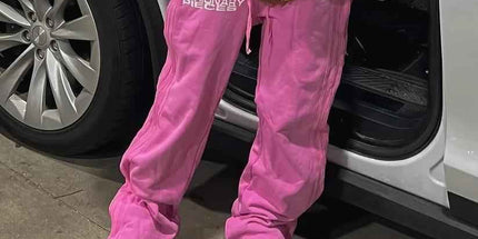 Retro Striped Print Pants Mldrip