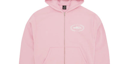 Alcatraz Island hooded sweatshirt and sweatpants set Pink top L Mldrip