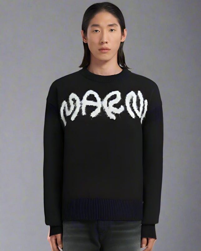 Mohair Art Knit Sweater – product view 2