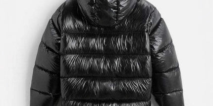 Solid color warm casual sports hooded cotton-padded jacket Mldrip