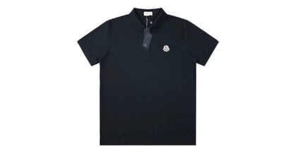 Moncler T-Shirt – Casual Luxury, Everyday Style Black Moncler T-Shirt – Casual Luxury, Everyday Style Mldrip