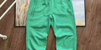 Cotton Blend Sports Hooded Jacket and Pants