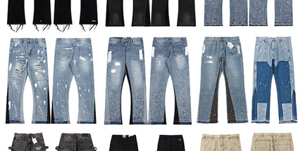 Gallery Dept jeans men's flared jeans