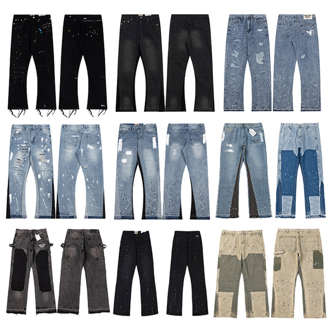 Gallery Dept jeans men's flared jeans