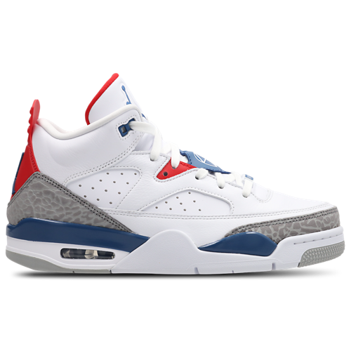 Jordan Son Of Mars Low White-True Blue-Varsity Red shoe