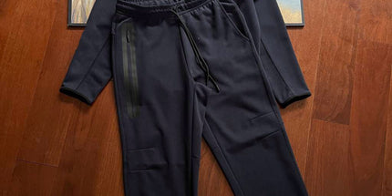 Cotton Blend Sports Hooded Jacket and Pants