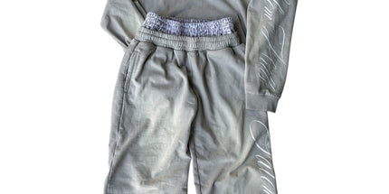 Punk Print Hoodie and Sweatpants Set 3 XL Mldrip