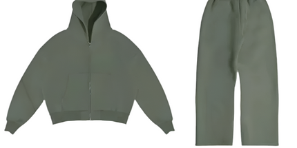 Y2K Retro Streetwear Hoodie Set Mldrip