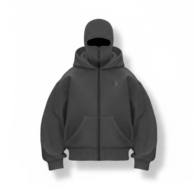 Hoodie Sweater Jacket Fleece Grey Hoodie Sweater Jacket Mldrip