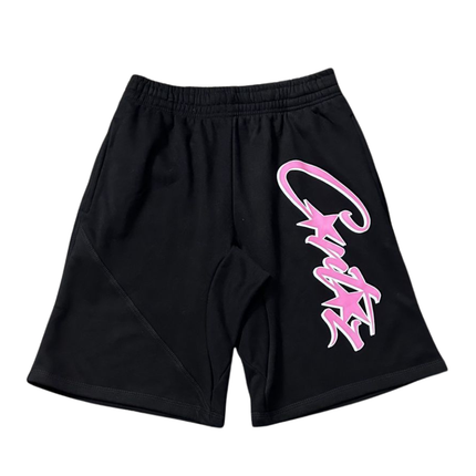 Island Pink Script Shorts – main product image