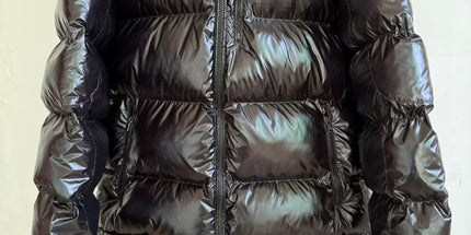 Thickened down polo jackets for enhanced warmth