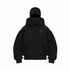 Black Hoodie Sweater Jacket