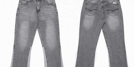 Men's flared jeans