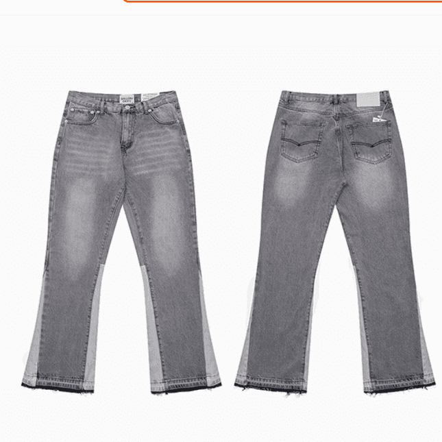 Men's flared jeans