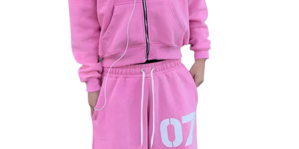 Gothic Streetwear Oversized Hoodie Set Mldrip