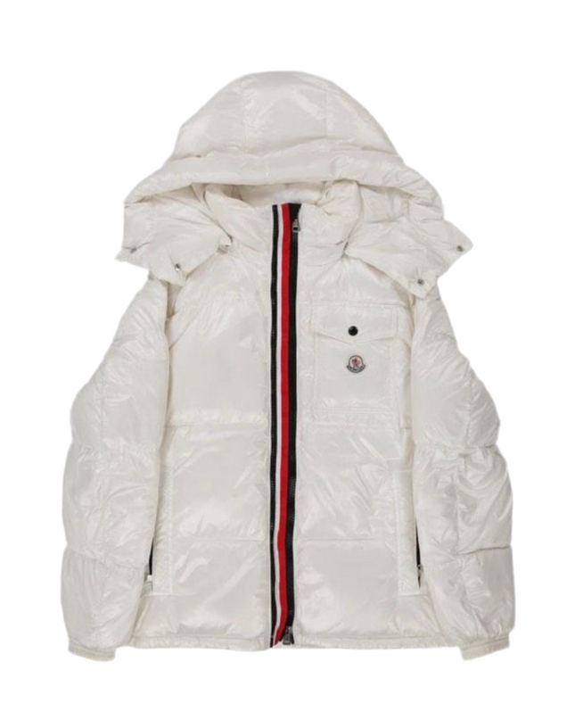 Moncler Montbeliard short down jacket with hood - Mldripanddrop