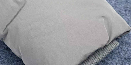 Long-sleeved down jacket with a loose shape