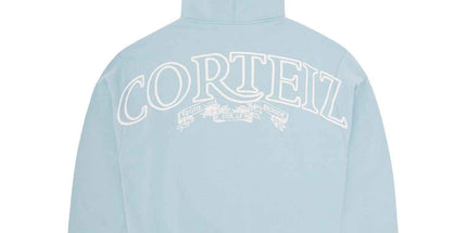 Alcatraz Island hooded sweatshirt and sweatpants set Sky blue top L Mldrip