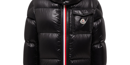 Moncler Montbeliard short down jacket with hood - Mldripanddrop