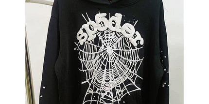 Thick fleece hoodie with a hood Black net XL Mldrip