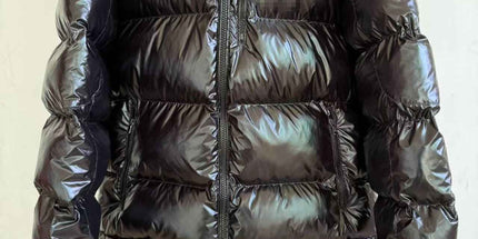 Thickened down polo jackets for enhanced warmth