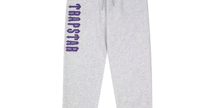 Classic rainbow gradient letter hoodie set 507 gray trousers L Mldrip