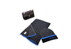 Black & Blue LV Beanie & Scarf Set
