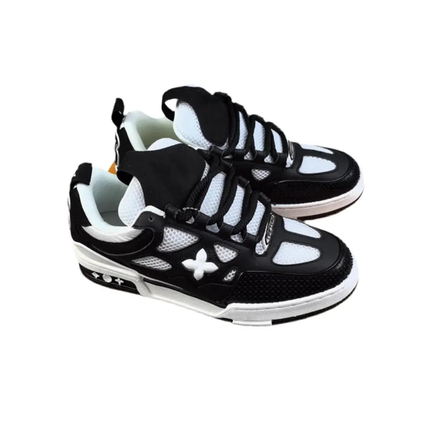 Louis Vuitton Skate Sneakers black and white Mldrip