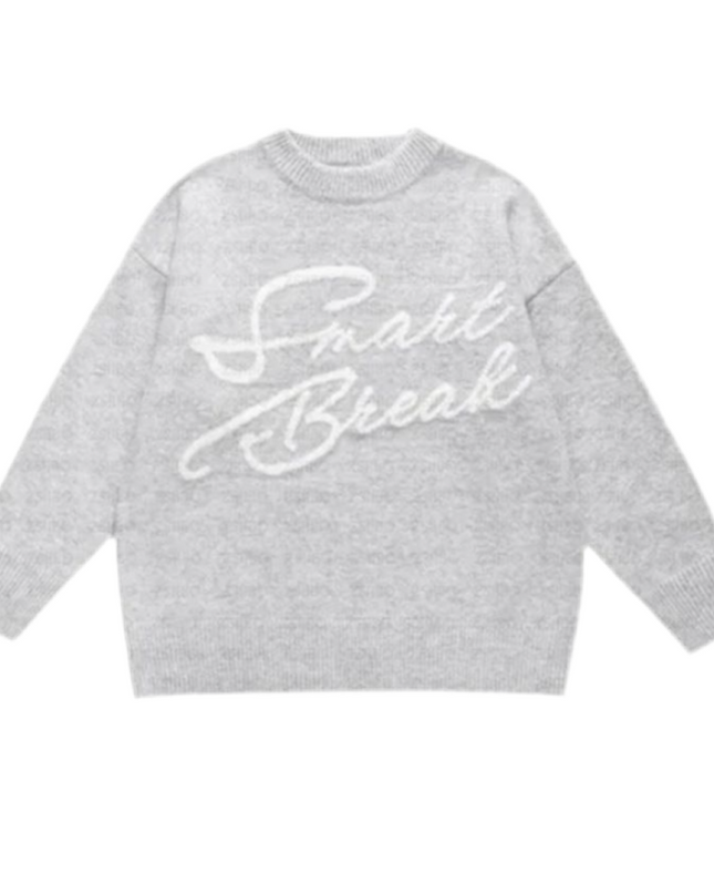 Classic Sweater – Comfort Meets Streetwear Style Grey Sweater Mldrip