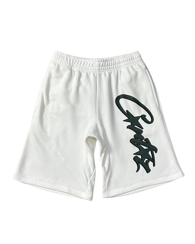 Island Green Script Shorts – product view 2