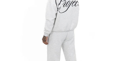 Hoodie Pullover and Pants Sweatshirt White trousers L Mldrip