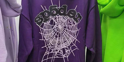 Thick fleece hoodie with a hood Purple M Mldrip