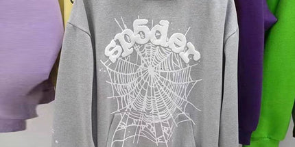 Thick fleece hoodie with a hood Gray mesh M Mldrip