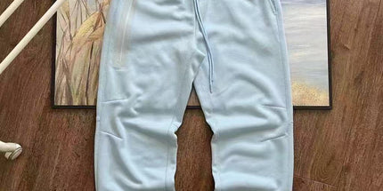 Cotton Blend Sports Hooded Jacket and Pants