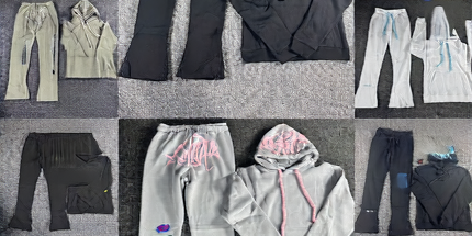 Hooded Sweatshirt and Sweatpants Set Mldrip