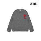 • Dark gray and red label [2115 round neck
