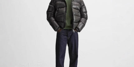 Solid color warm casual sports hooded cotton-padded jacket Mldrip