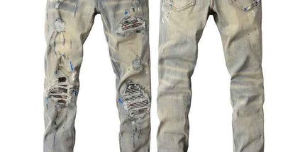 Mens Denim Pants Light Blue 28 Mldrip