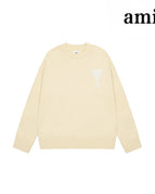 V Apricot [2115 Round Neck Jacquard Style]